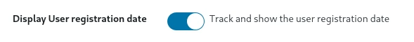Activate User Registration Module