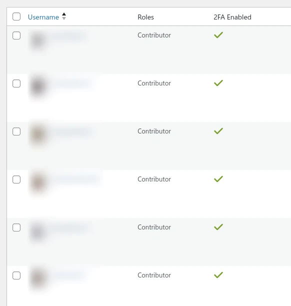 S2fa User Column